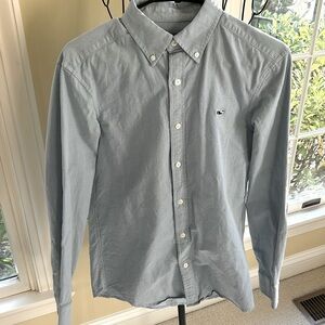 🐳Vineyard Vines Classic fit blue button down men's  shirt, size XS🐳